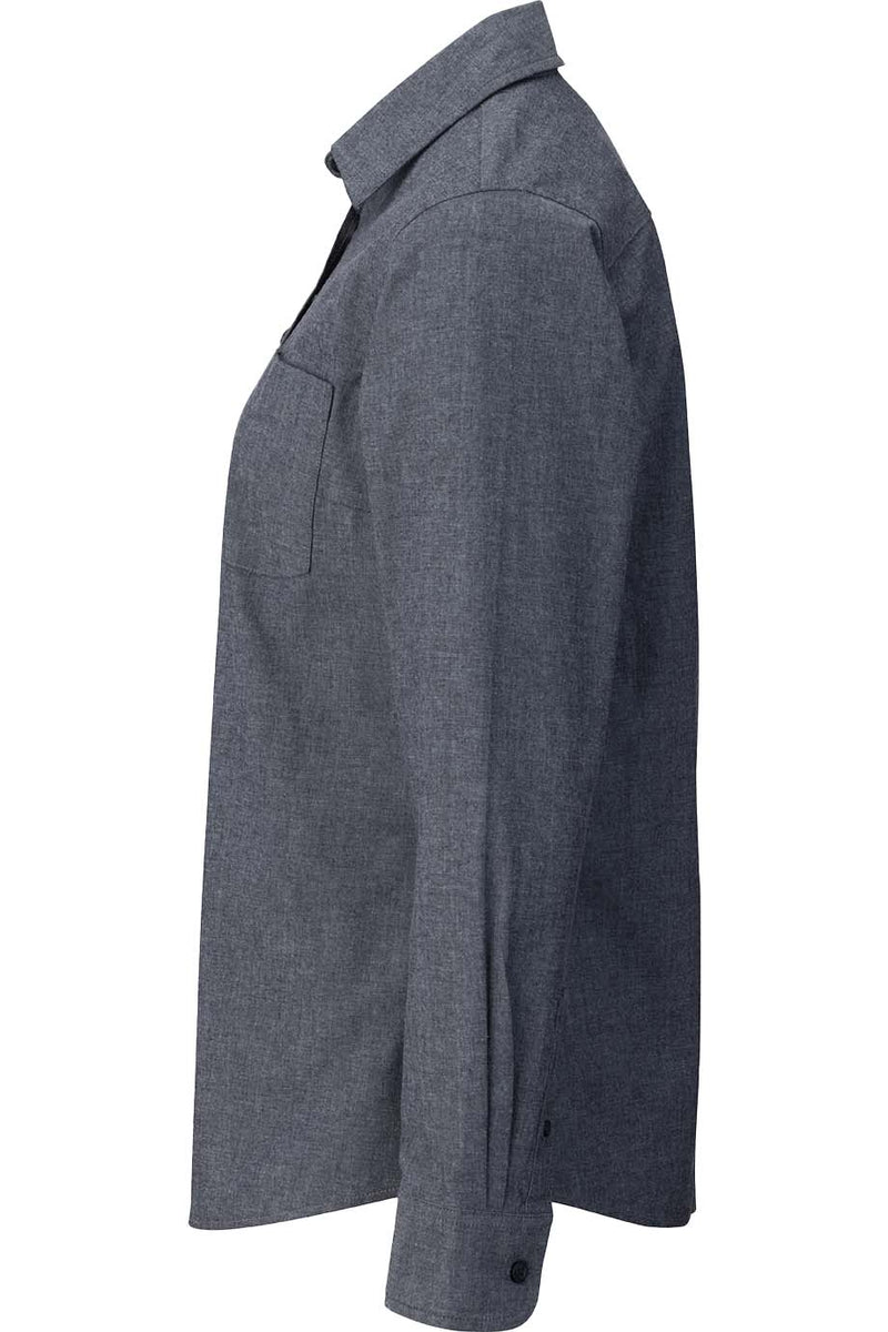 EDWARDS CHAMBRAY LONG SLEEVE LADIES SHIRT