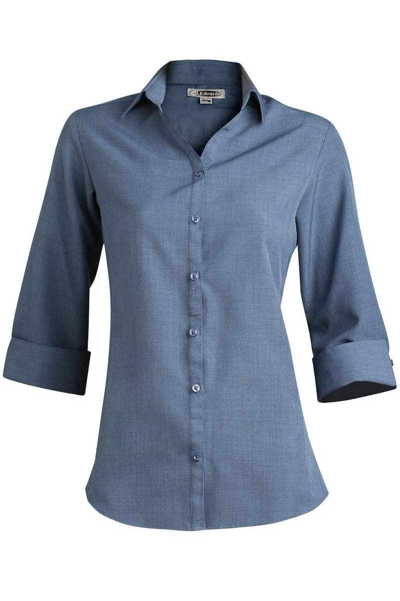 EDWARDS LADIES BATISTE 3/4 SLEEVE BLOUSE