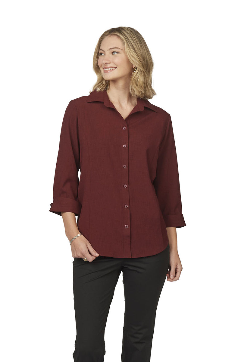 EDWARDS FLEXBATISTE THREE QUARTER SLEEVE LADIES SHIRT