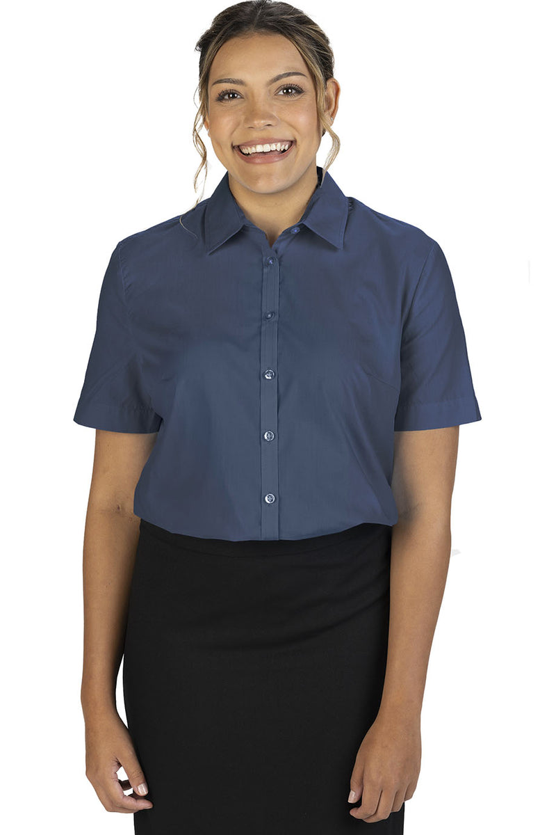 EDWARDS ESSENTIAL BROADCLOTH SHORT SLEEVE LADIES SHIRT