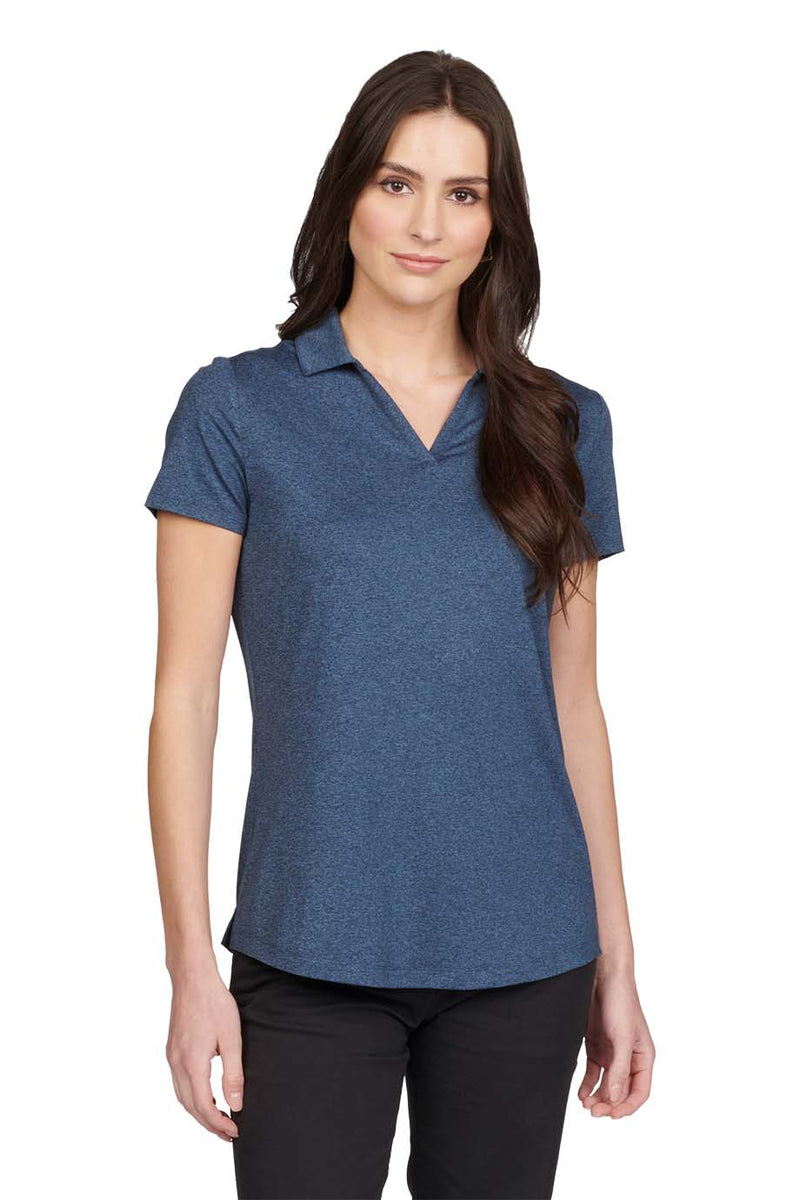 EDWARDS POINT GREY LADIES POLO