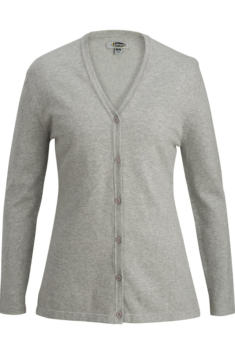 EDWARDS TRI BLEND LADIES SHIRTTAIL CARDIGAN