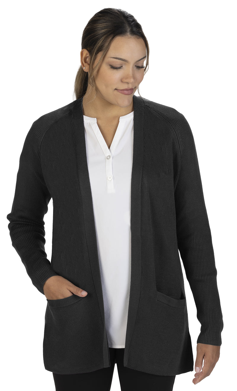 EDWARDS ACRYLIC BLEND LADIES OPEN CARDIGAN