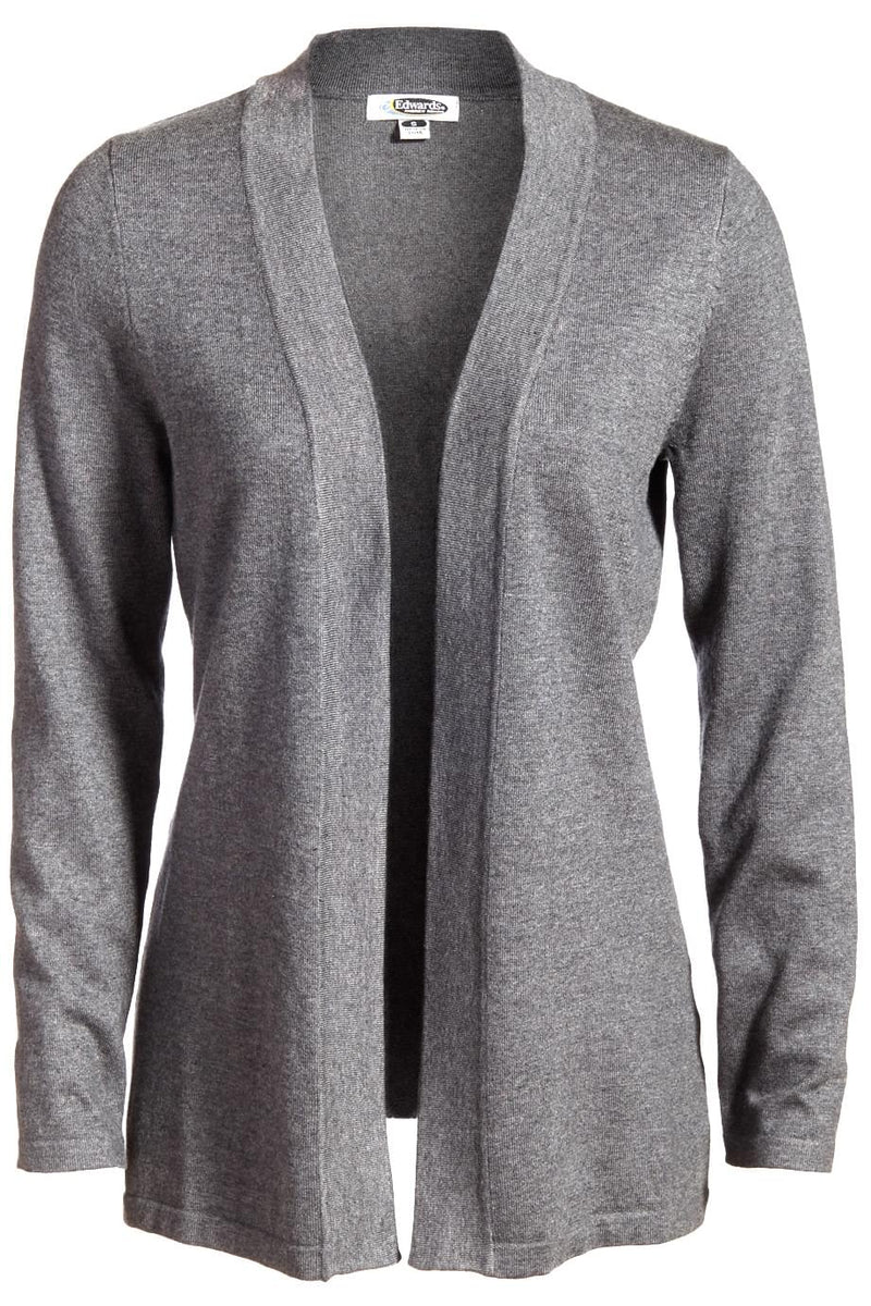 EDWARDS TRI BLEND LADIES OPEN CARDIGAN