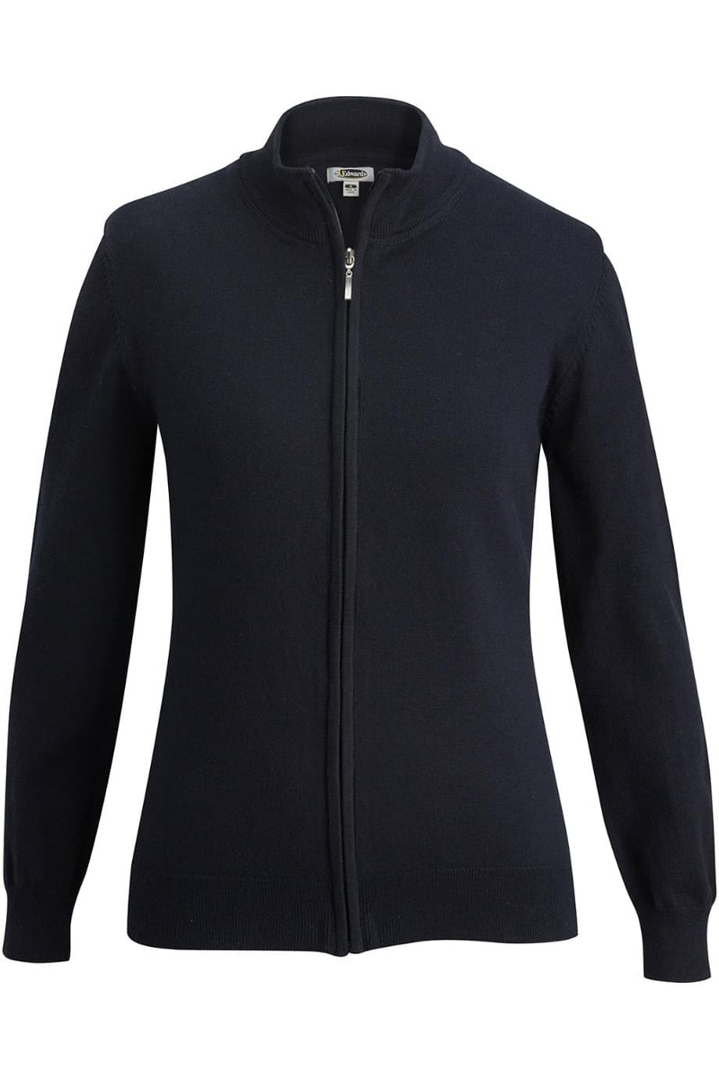 EDWARDS TRI BLEND LADIES FULL ZIP CARDIGAN
