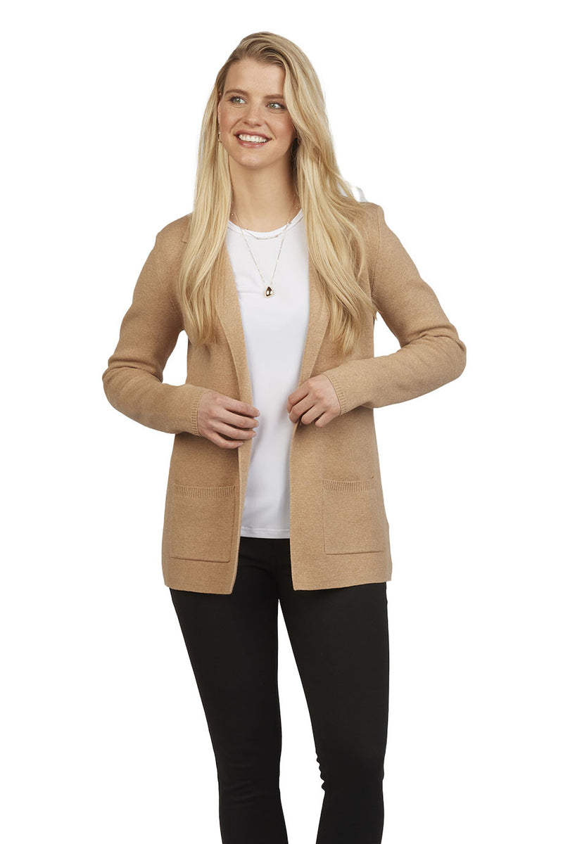EDWARDS LADIES SWEATER BLAZER