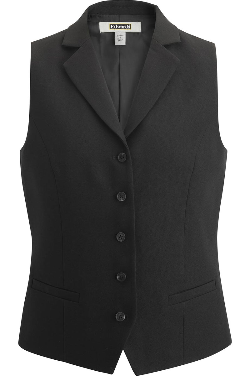 EDWARDS LADIES DRESS LAPEL VEST
