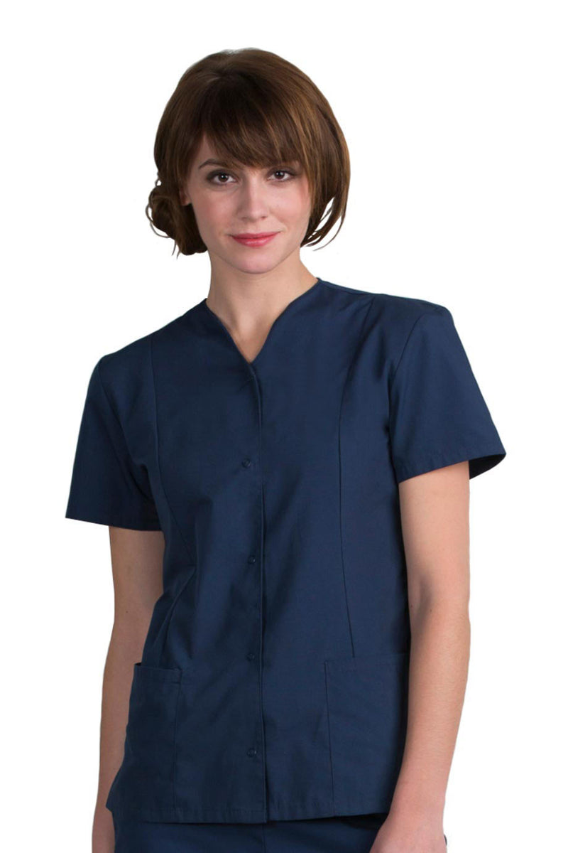 EDWARDS ESSENTIAL LADIES SNAP FRONT SMOCK