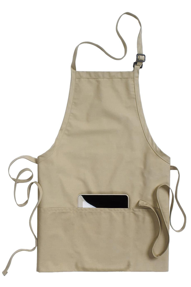 EDWARDS 3-POCKET BIB APRON
