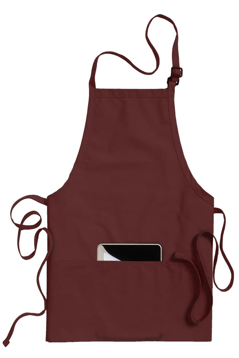 EDWARDS 3-POCKET BIB APRON