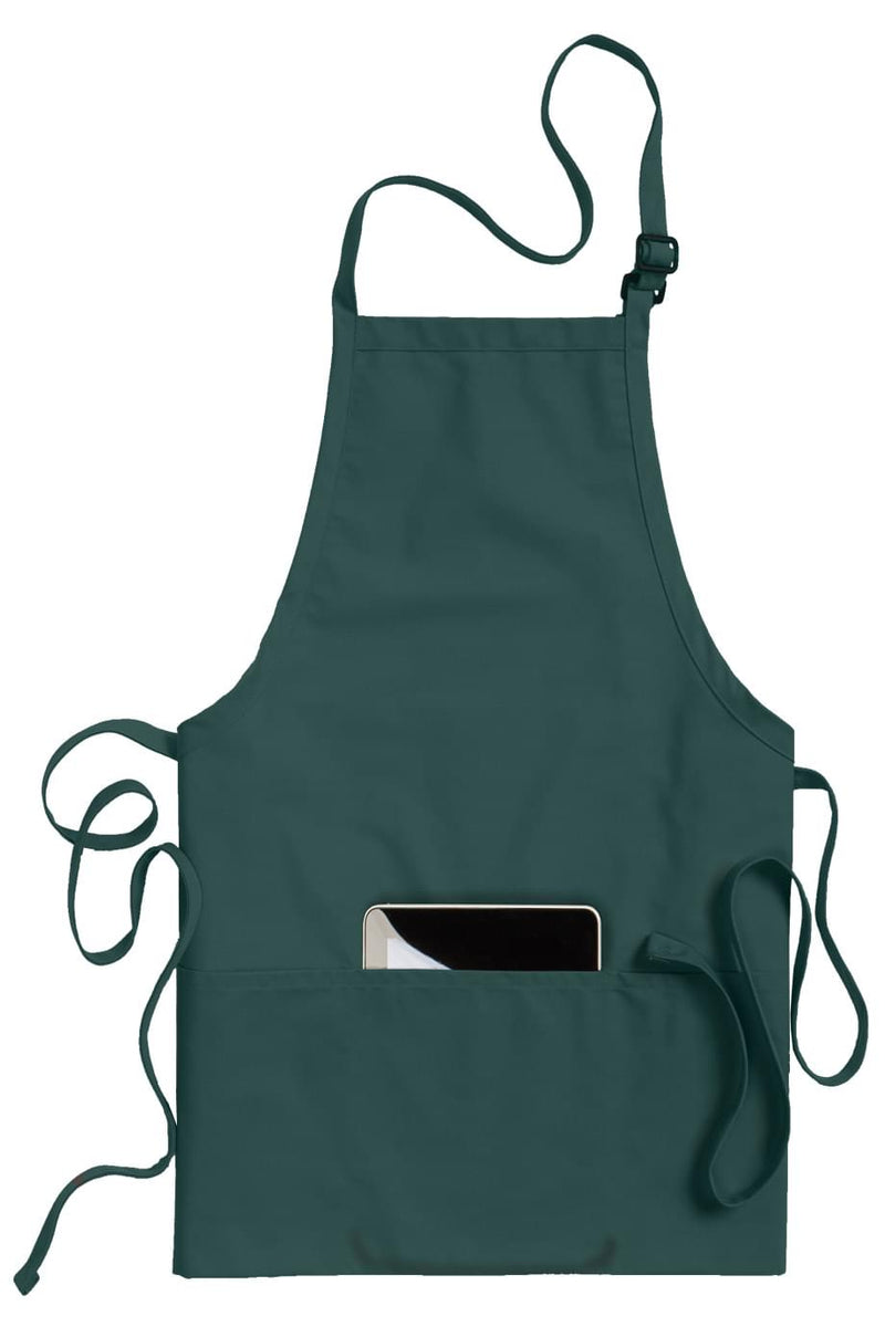 EDWARDS 3-POCKET BIB APRON