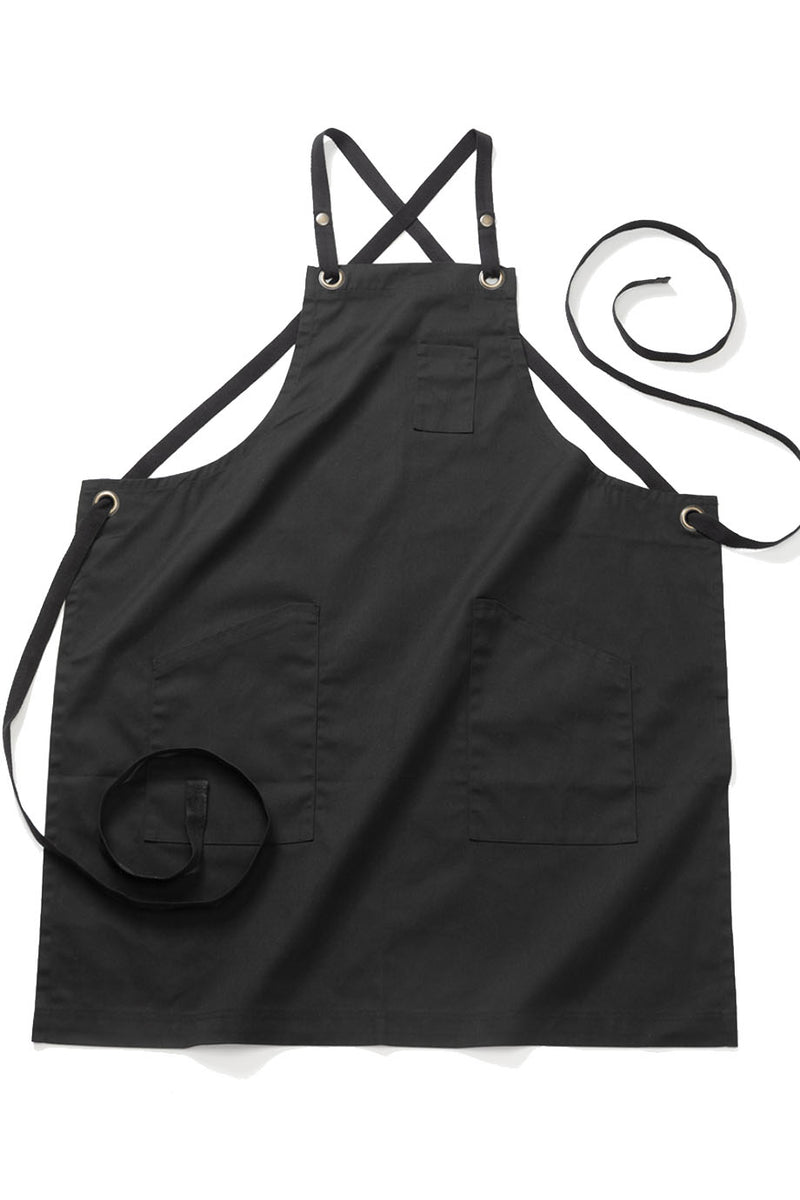 EDWARDS TWILL BIB APRON