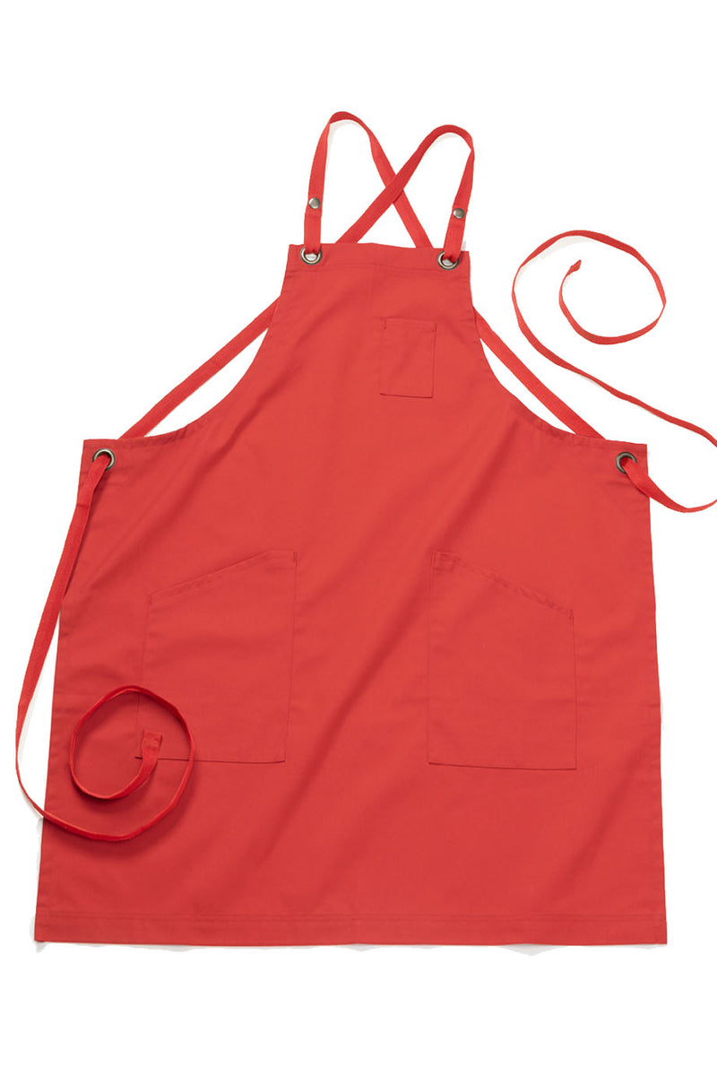 EDWARDS TWILL BIB APRON