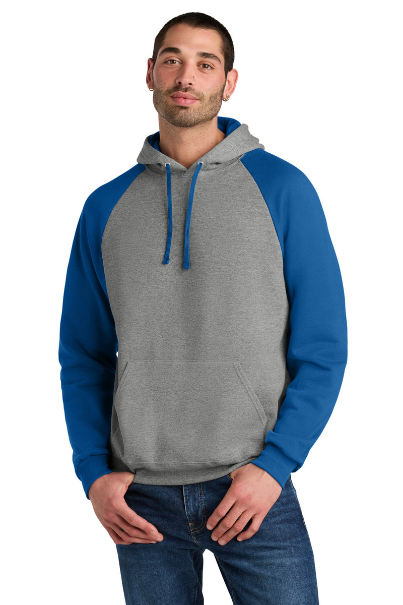 Jerzees ®  Unisex NuBlend ®  Colorblock Raglan Hoodie Sweatshirt 96C