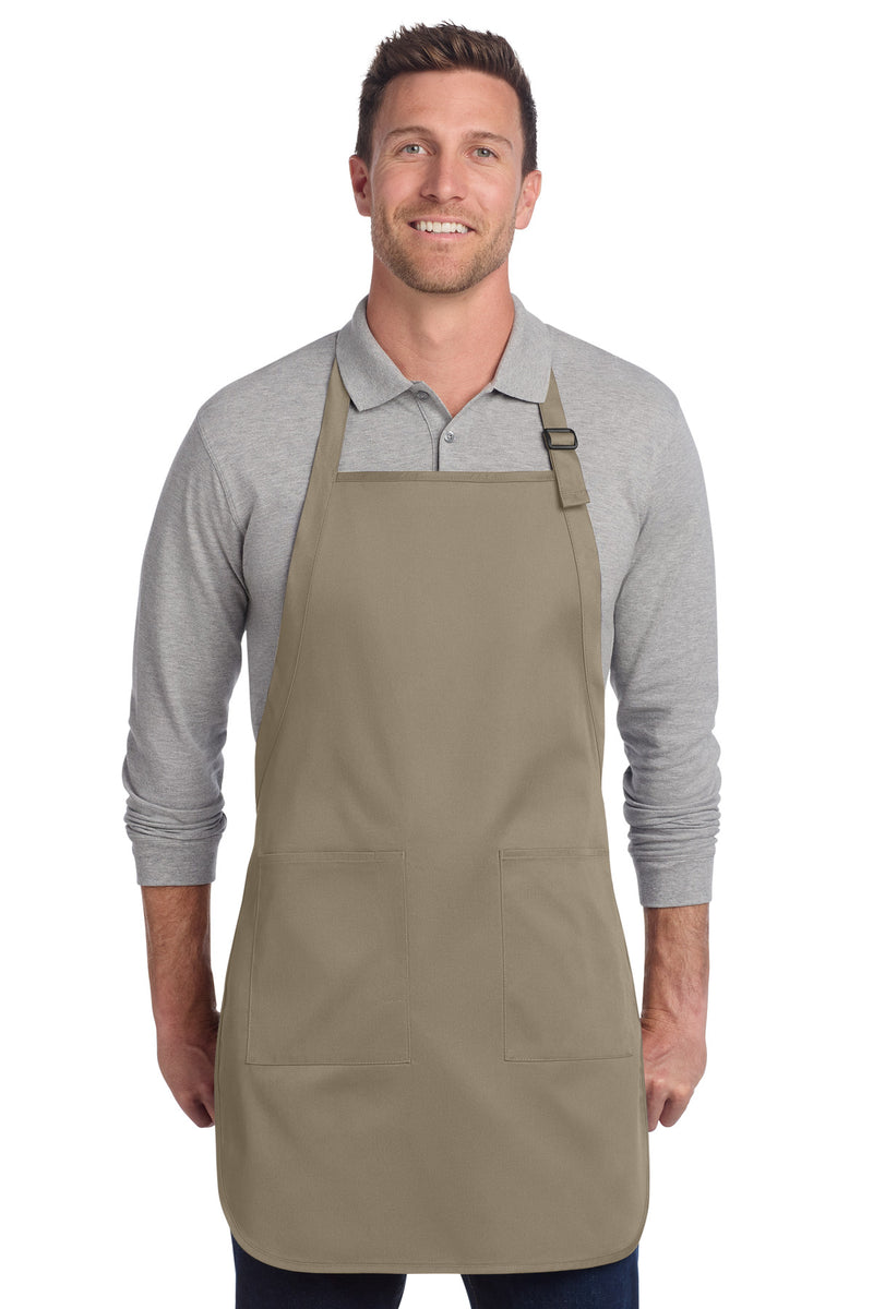 Port Authority  ®  Full-Length Two-Pocket Bib Apron. A600