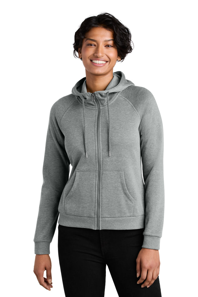 Allmade ®  Women's Organic CVC Fleece Full-Zip Hoodie AL5003
