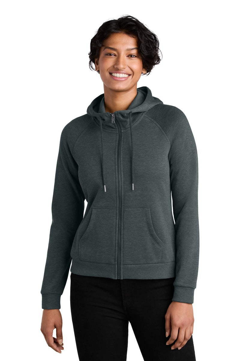 Allmade ®  Women's Organic CVC Fleece Full-Zip Hoodie AL5003