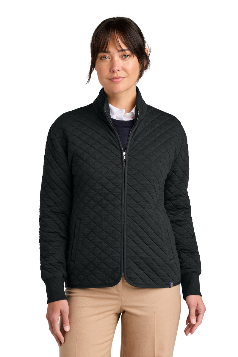 Brooks Brothers ®  Women's Diamond Quilt Full-Zip BB18213