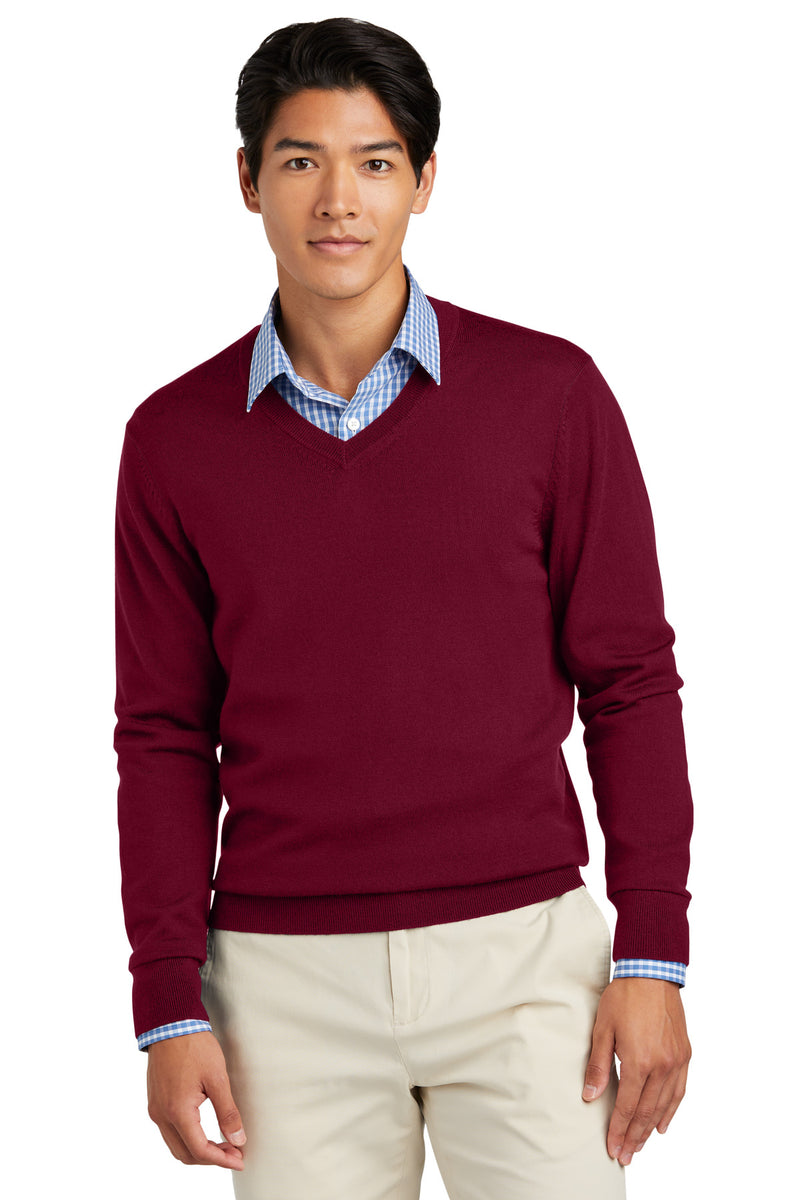 Brooks Brothers ®  Washable Merino V-Neck Sweater BB18410