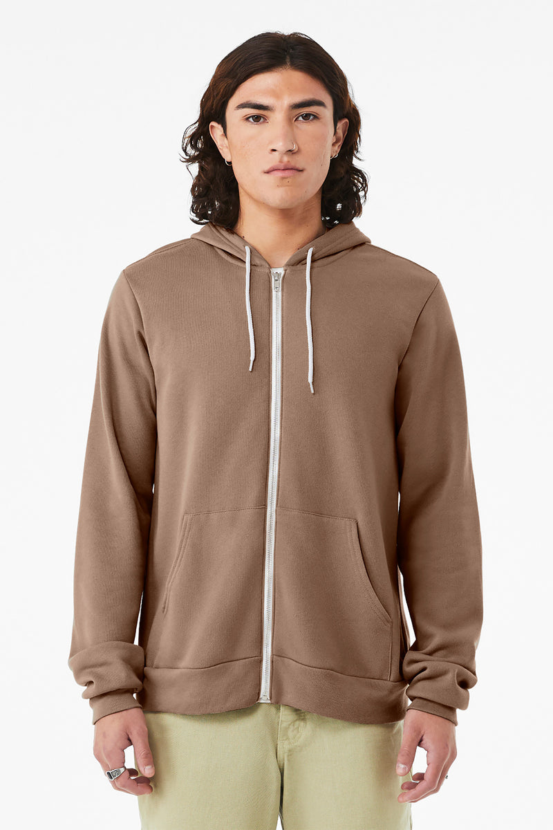 BELLA+CANVAS  ®  Unisex Sponge Fleece Full-Zip Hoodie. BC3739