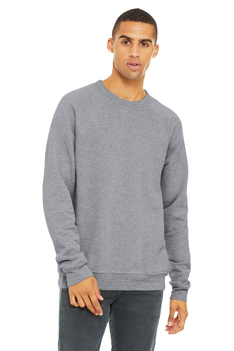 BELLA+CANVAS  ®  Unisex Sponge Fleece Raglan Sweatshirt. BC3901