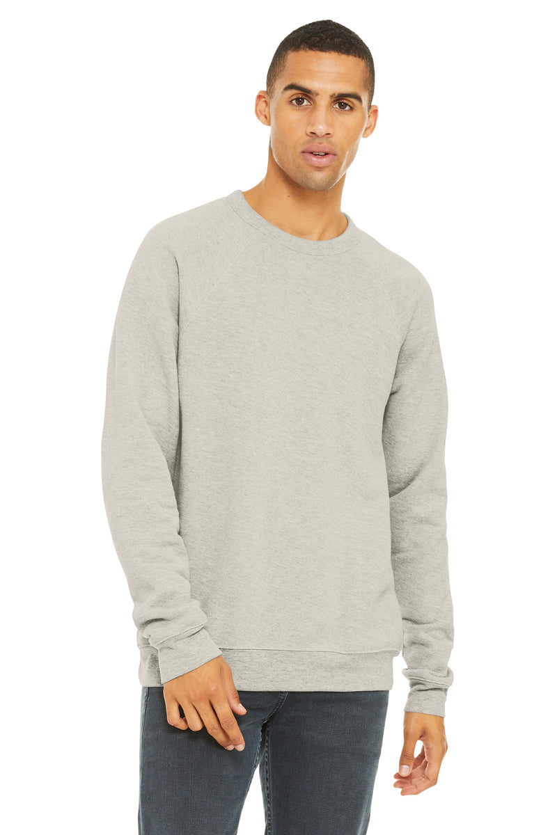 BELLA+CANVAS  ®  Unisex Sponge Fleece Raglan Sweatshirt. BC3901