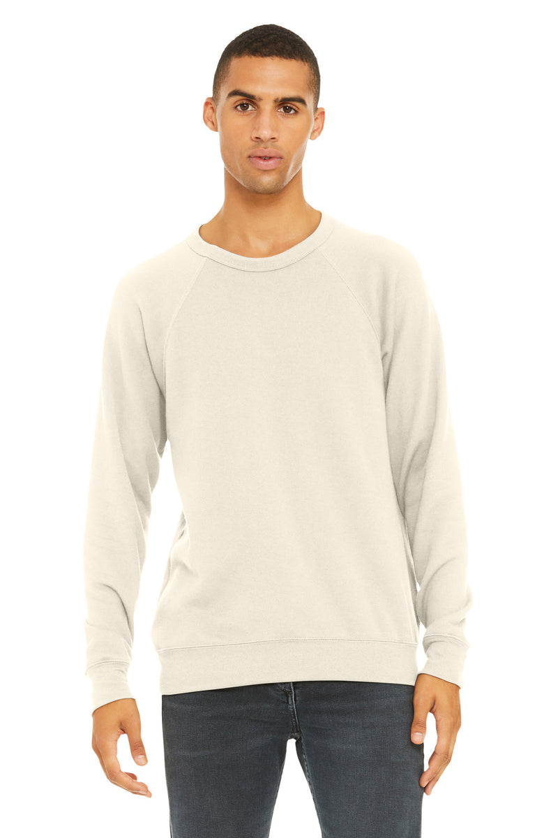 BELLA+CANVAS  ®  Unisex Sponge Fleece Raglan Sweatshirt. BC3901