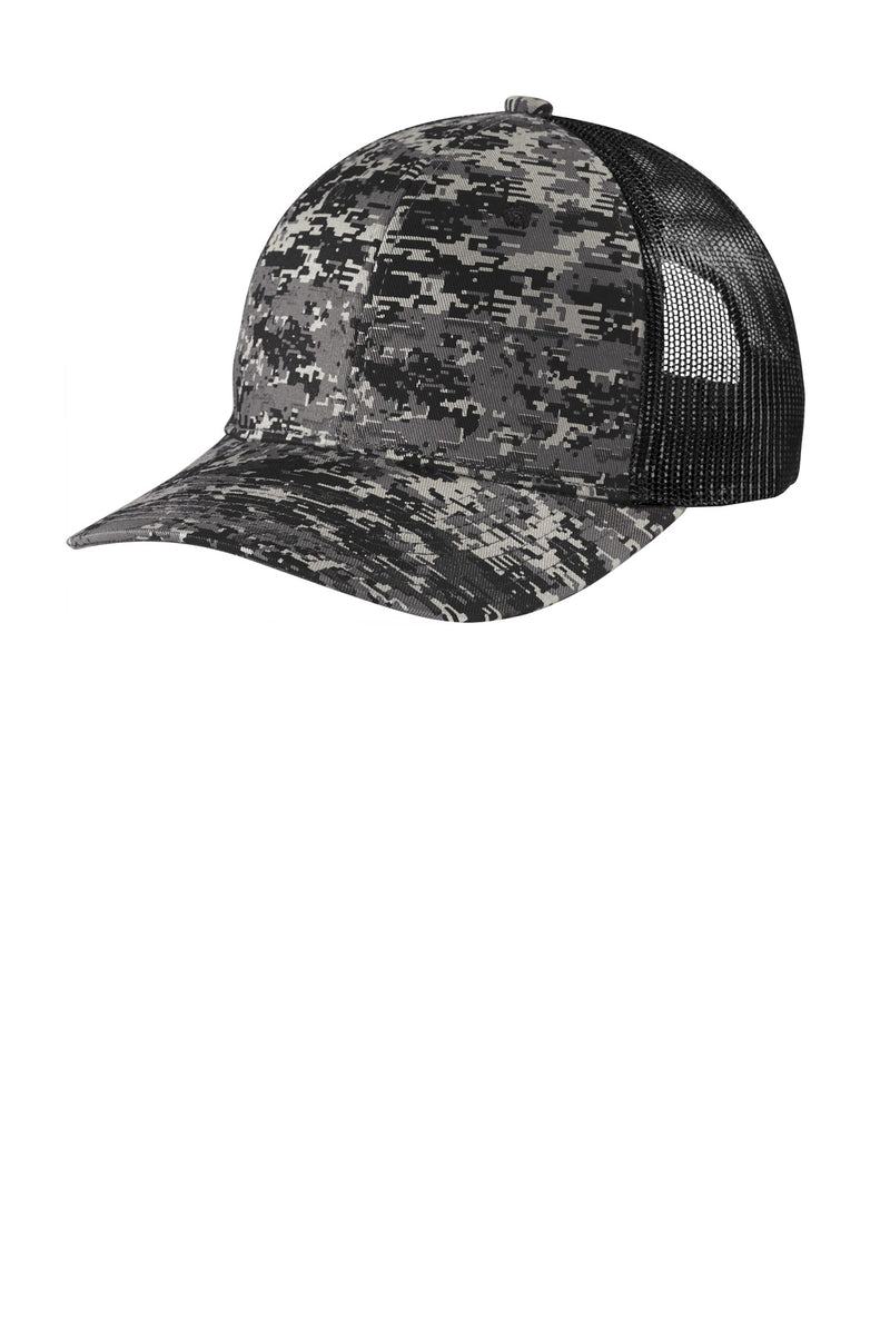 Port Authority  ®  Digi Camo Snapback Trucker Cap C404