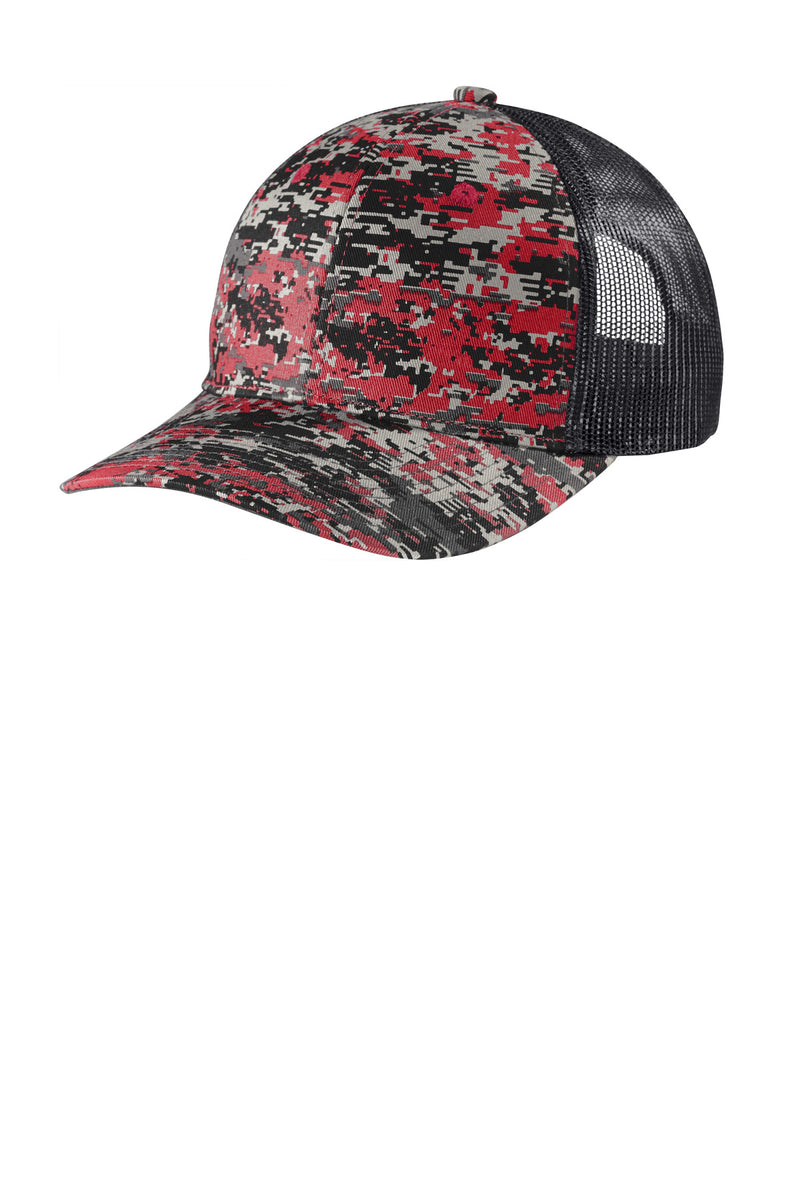 Port Authority  ®  Digi Camo Snapback Trucker Cap C404