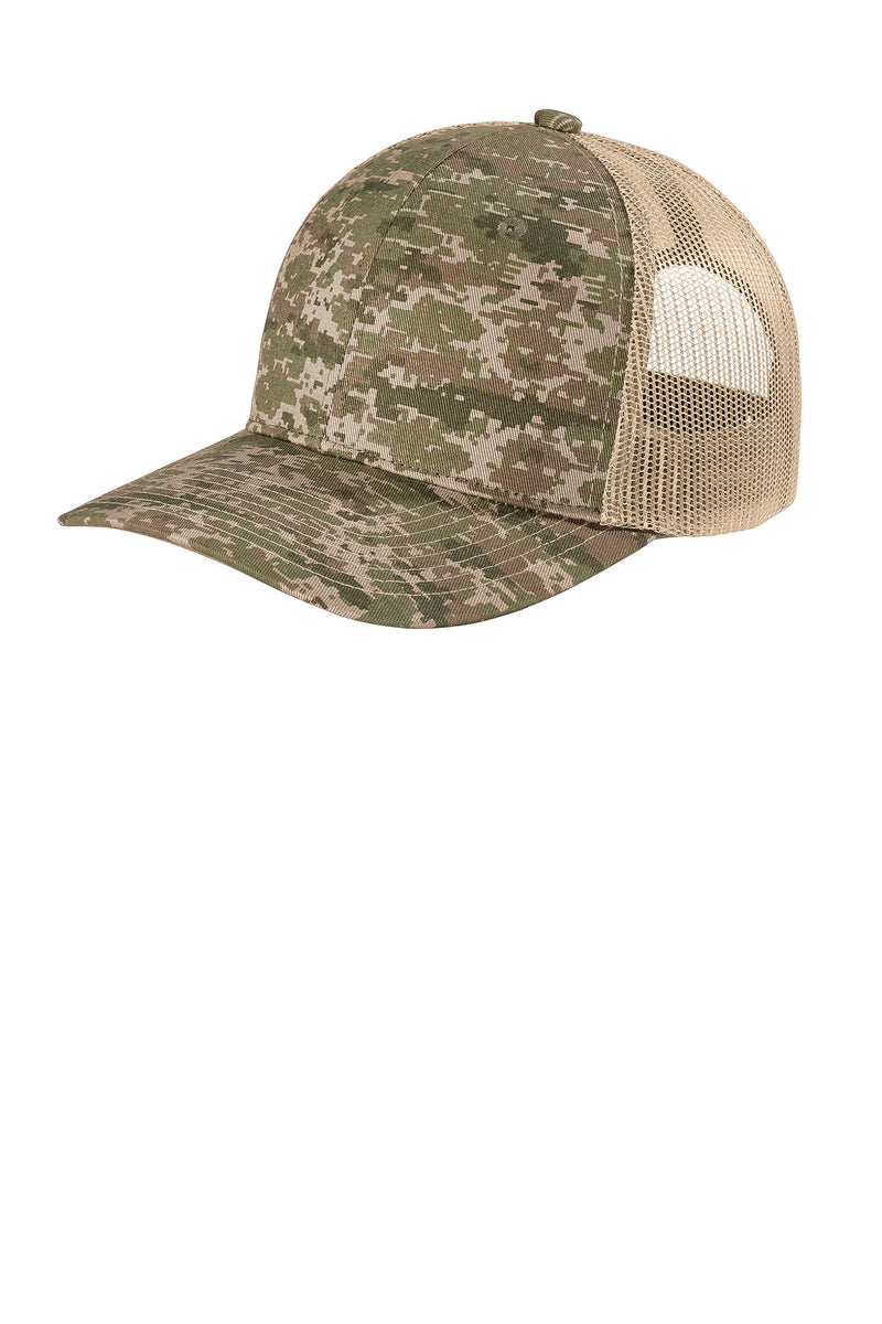 Port Authority  ®  Digi Camo Snapback Trucker Cap C404