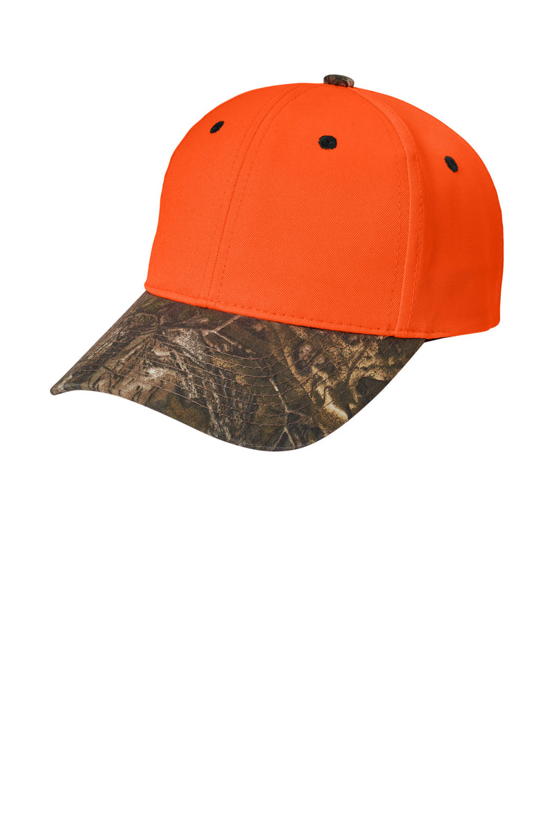 Port Authority ®  Enhanced Visibility Cap with Camo Brim. C804