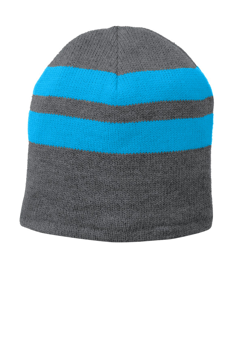 Port Authority ®  Fleece-Lined Striped Beanie Cap. C922