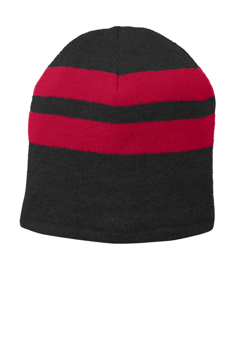 Port Authority ®  Fleece-Lined Striped Beanie Cap. C922