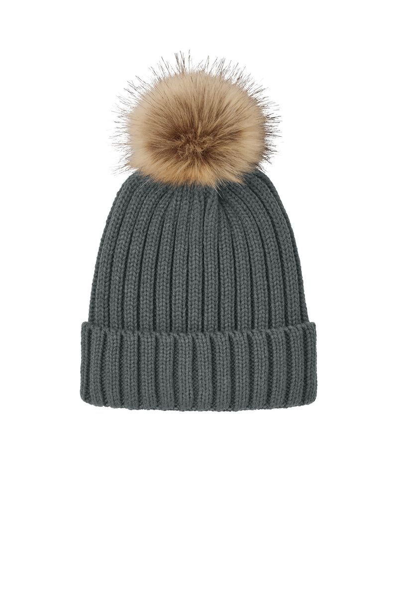 Port Authority ®  Faux Fur Pom Beanie C990