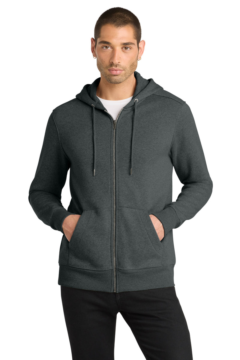District  ®  Perfect Weight  ®  Fleece Full-Zip Hoodie DT1103