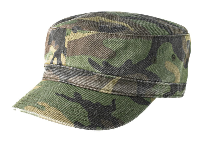 District ®  Distressed Military Hat.  DT605