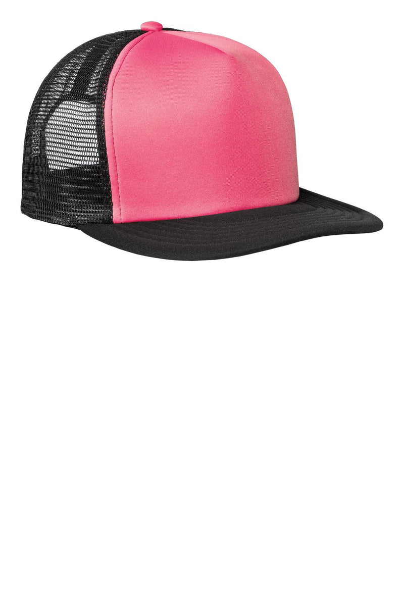 District ®  Flat Bill Snapback Trucker Cap. DT624