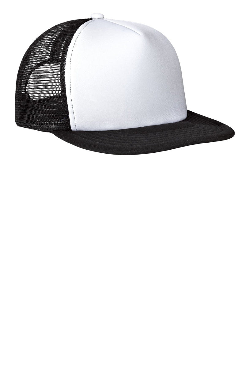 District ®  Flat Bill Snapback Trucker Cap. DT624