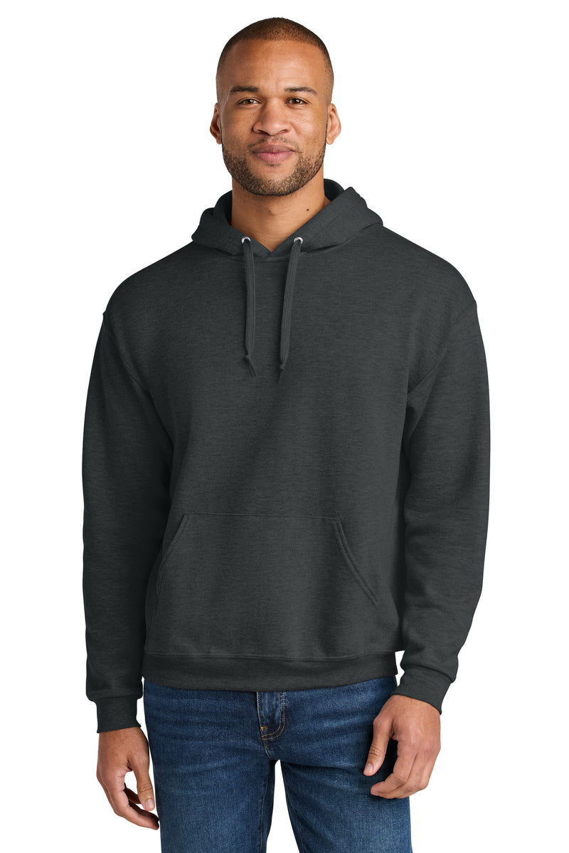 Jerzees Ultimate ™  Unisex CVC Ring Spun Hooded Sweatshirt IC49M