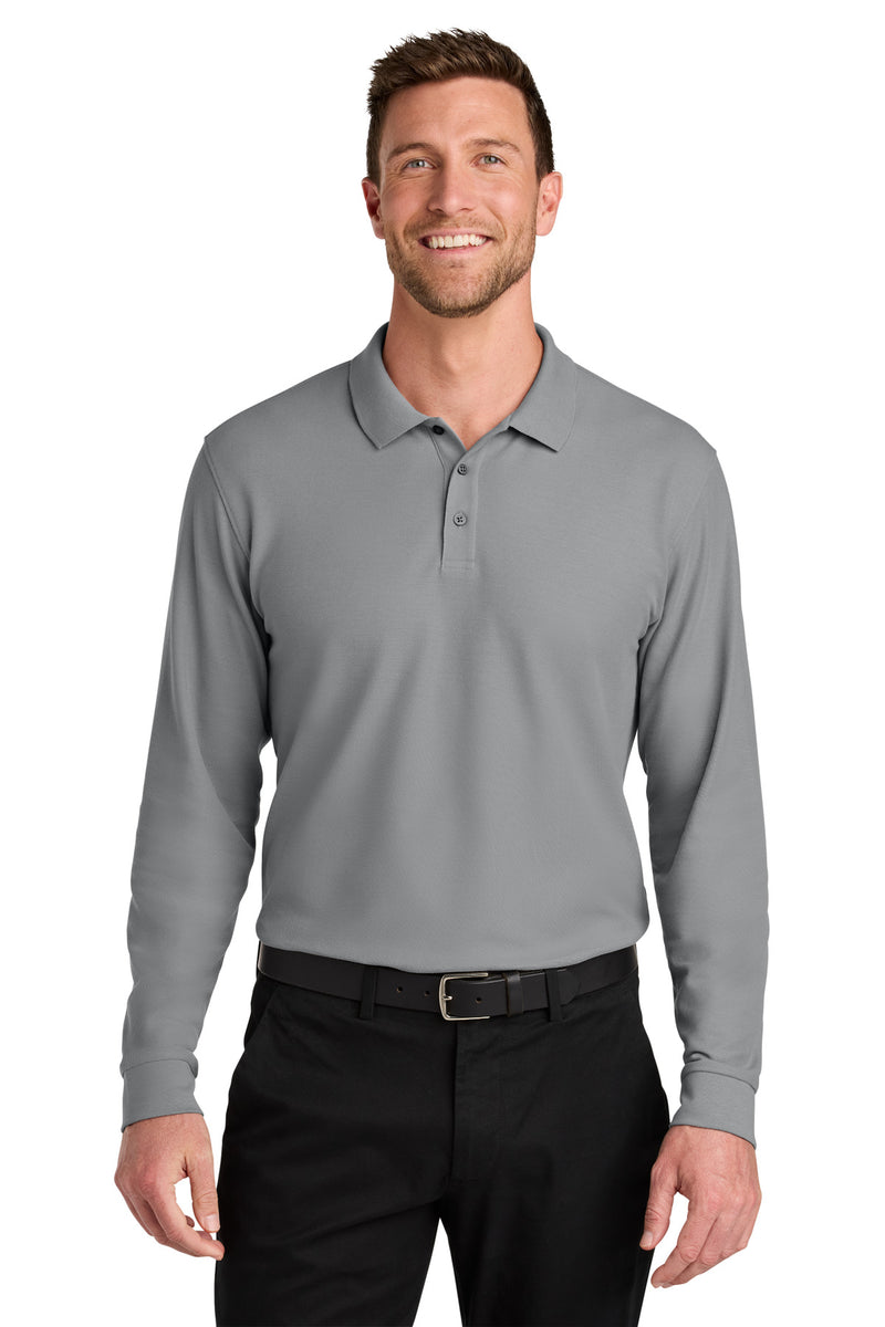 Port Authority ®  Wearever Signature Pique Long Sleeve Polo K200LS