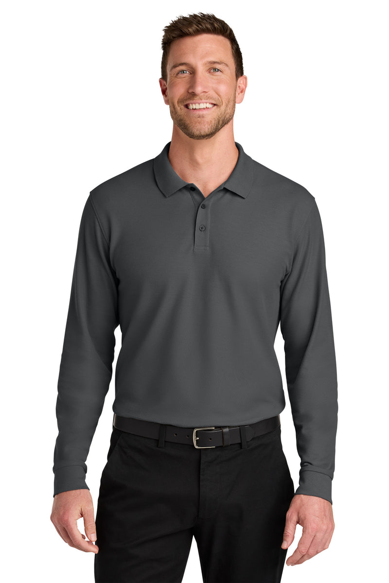 Port Authority ®  Wearever Signature Pique Long Sleeve Polo K200LS