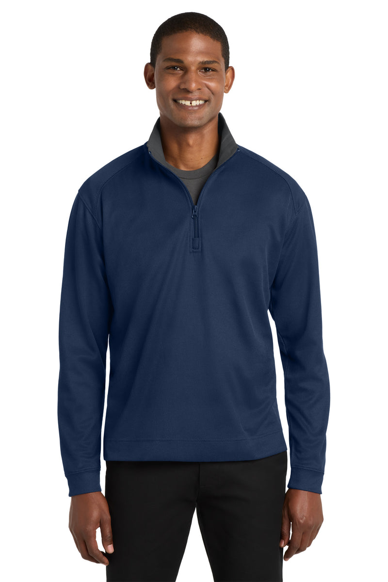 Port Authority ®  Vertical Texture 1/4-Zip Pullover. K805