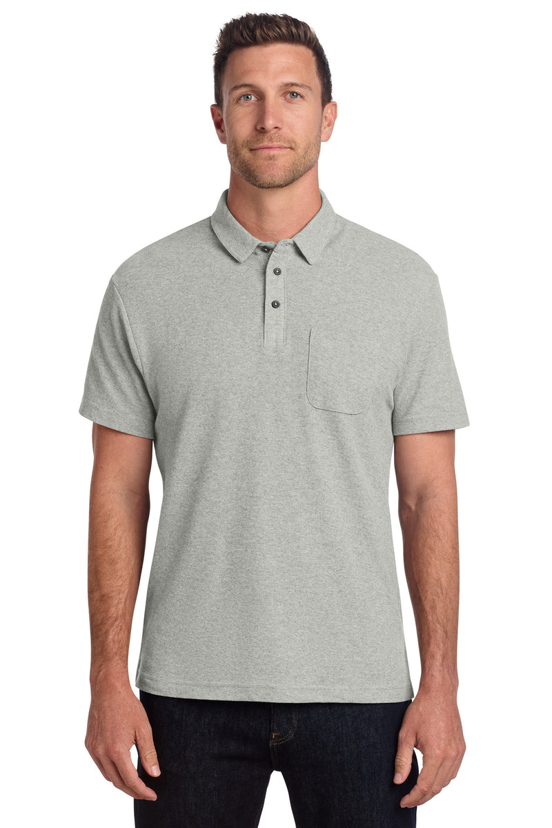 Port Authority ®  C-FREE ®  Cotton Blend Pique Pocket Polo K868