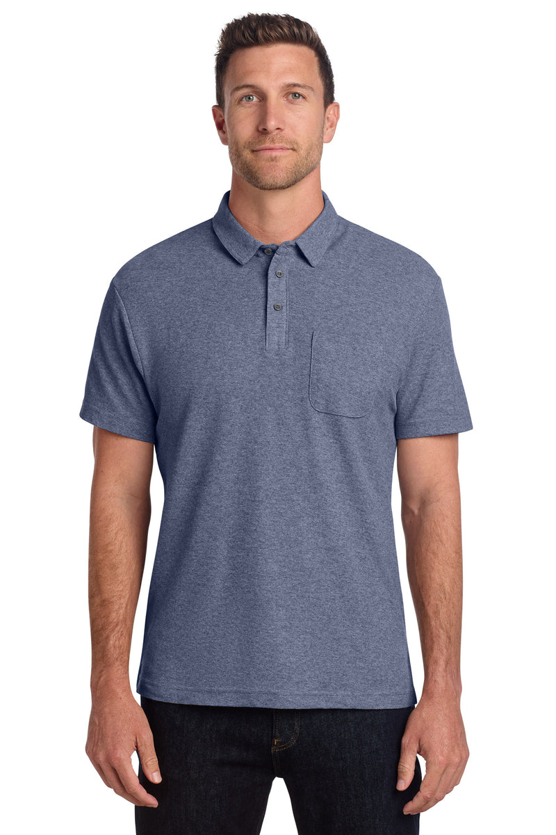 Port Authority ®  C-FREE ®  Cotton Blend Pique Pocket Polo K868