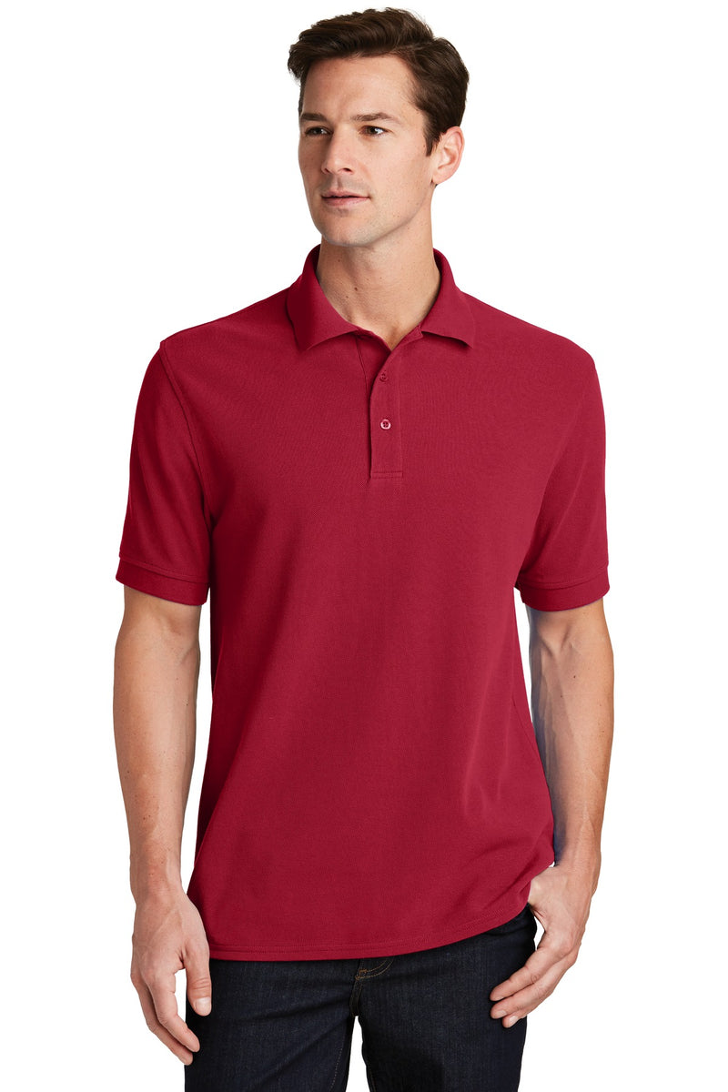 Port & Co ™  Combed Ring Spun Pique Polo. KP1500