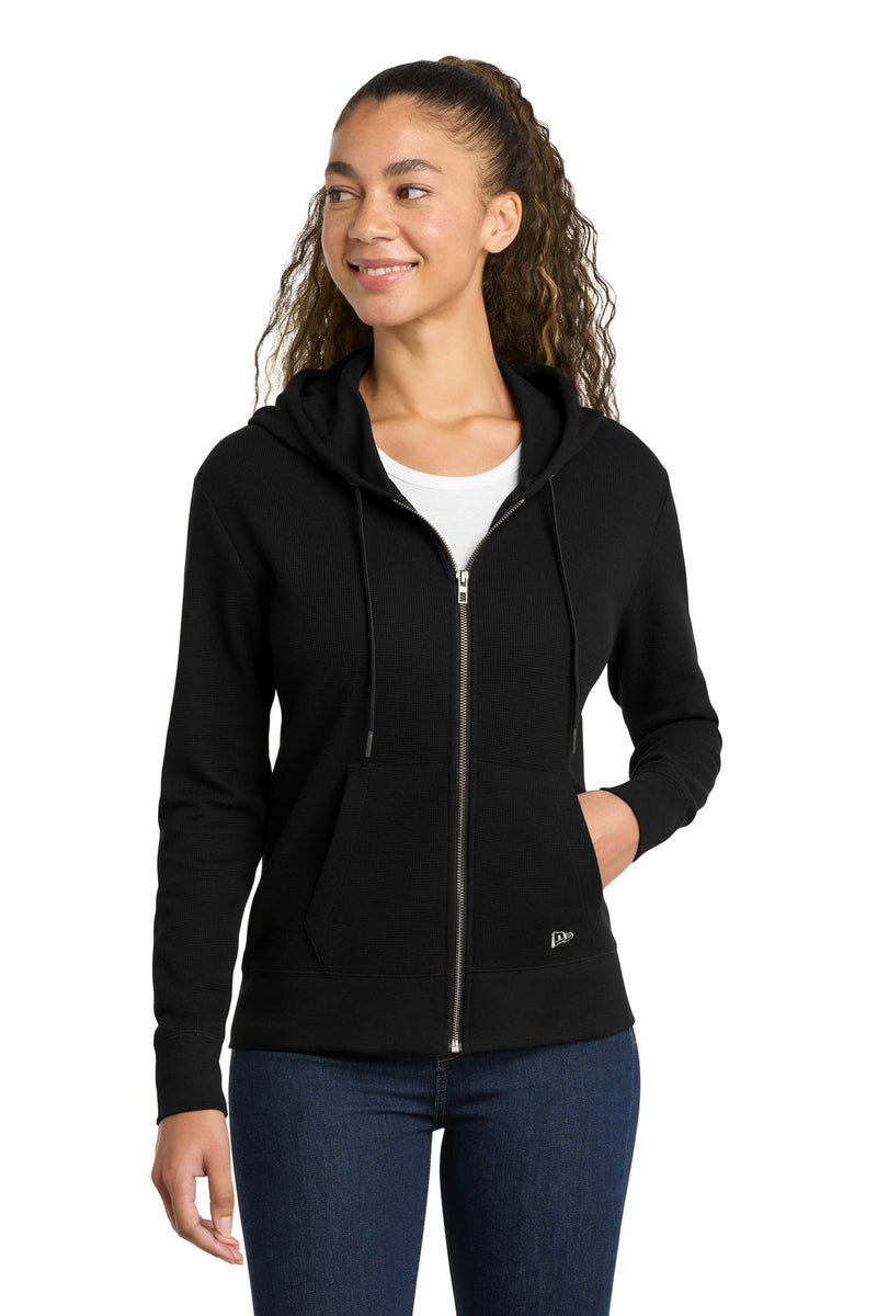 New Era ®  Women's Thermal Full-Zip Hoodie LNEA141