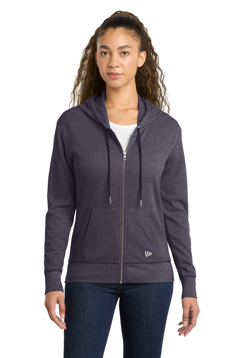 New Era ®  Women's Thermal Full-Zip Hoodie LNEA141