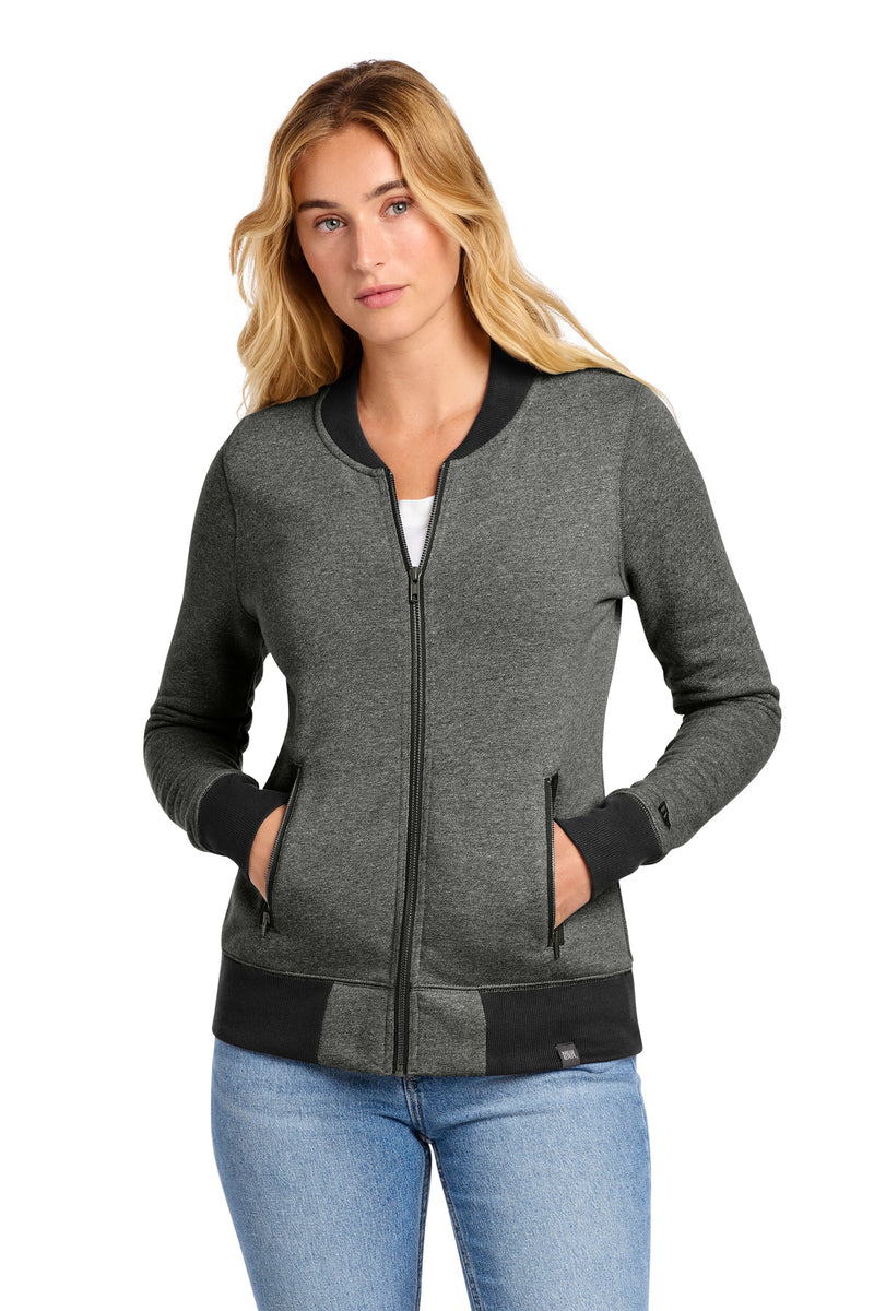 New Era ®  Women's French Terry Baseball Full-Zip. LNEA503