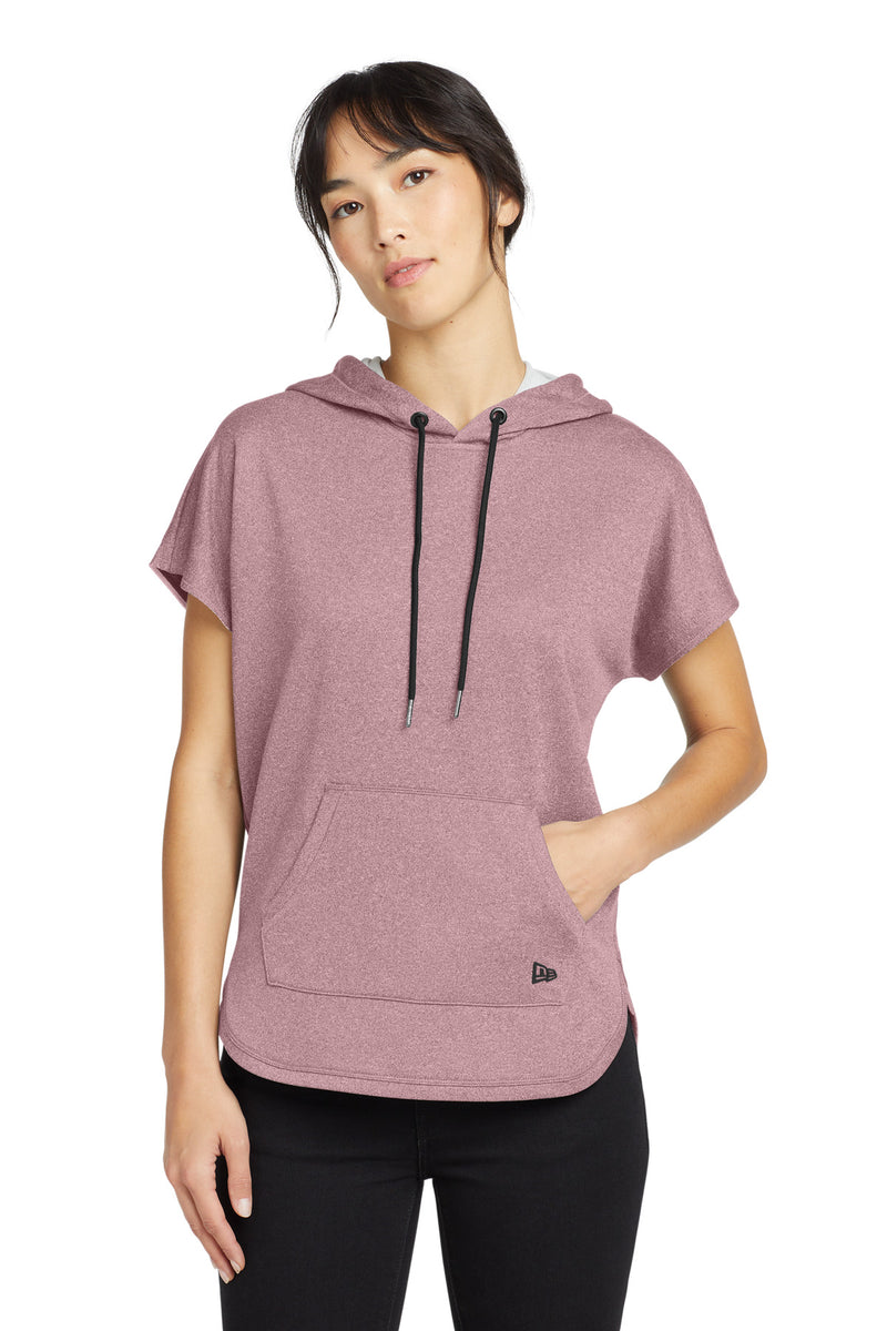 New Era  ®  Women's Performance Terry Short Sleeve Hoodie LNEA533