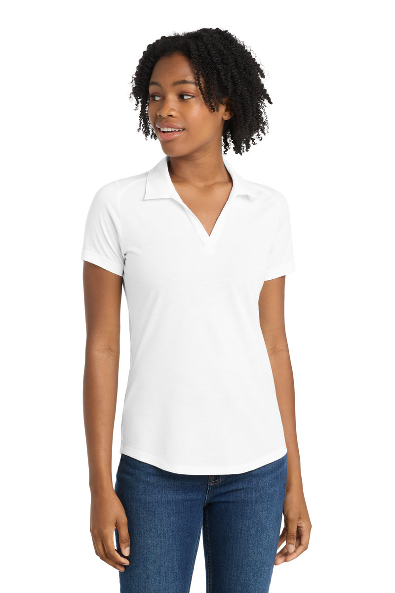 Sport-Tek  ®  Women's PosiCharge  ®  Tri-Blend Wicking Polo. LST405
